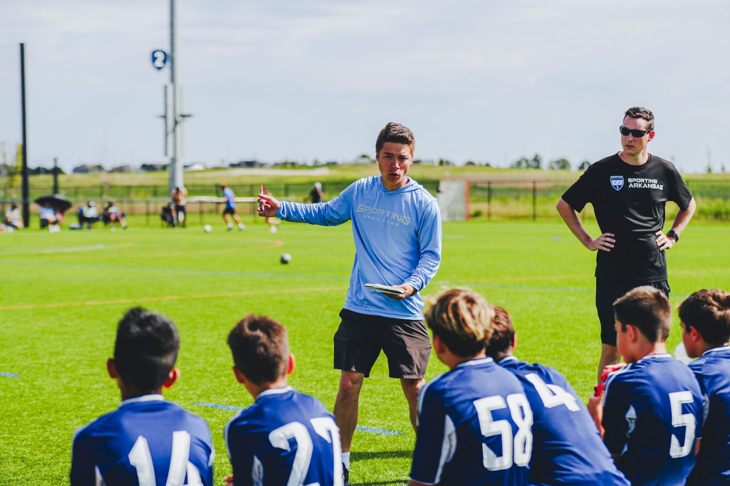 250824-SDL-26 sporting development league coach speaking to team