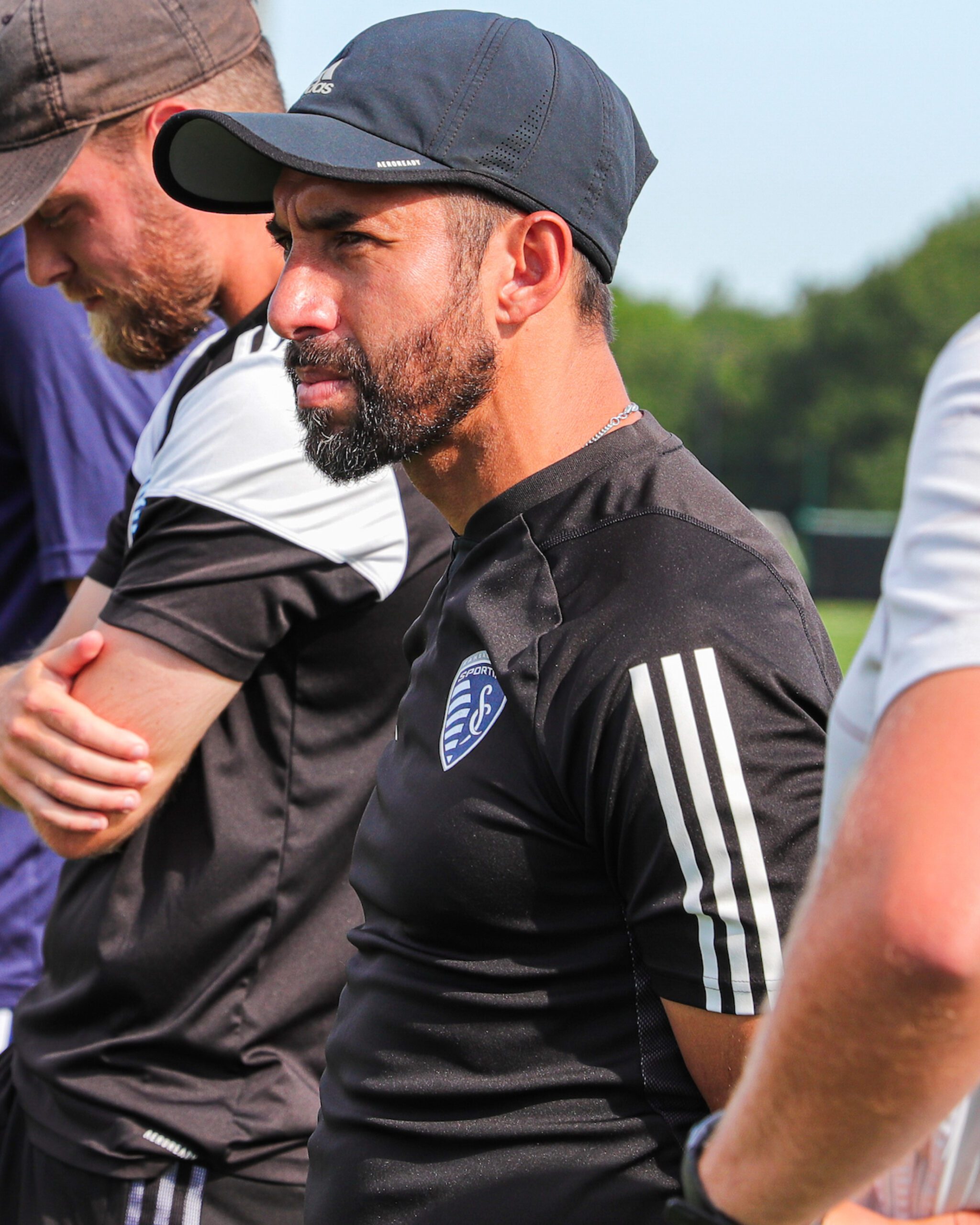 angel rivillo at soccer camp