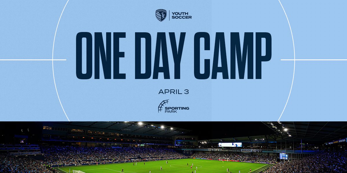 One Day Camp at Sporting Park graphic